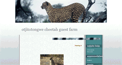 Desktop Screenshot of cheetahparknamibia.com